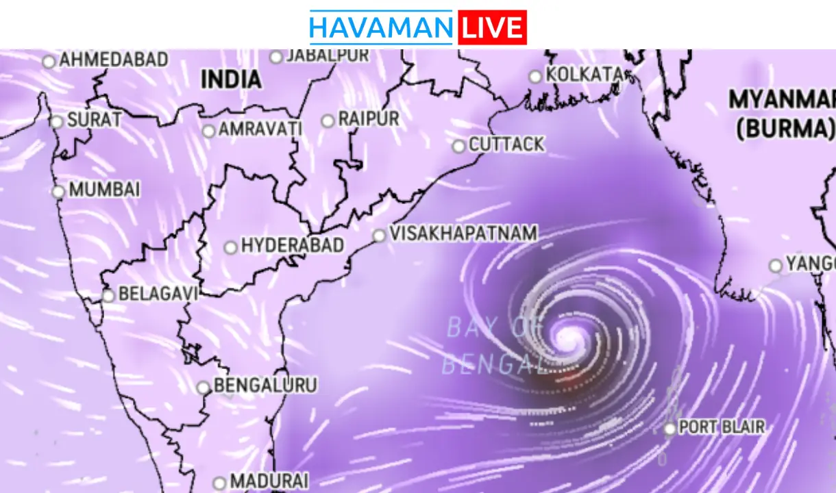 Havaman live cyclone today live cyclone tracker map