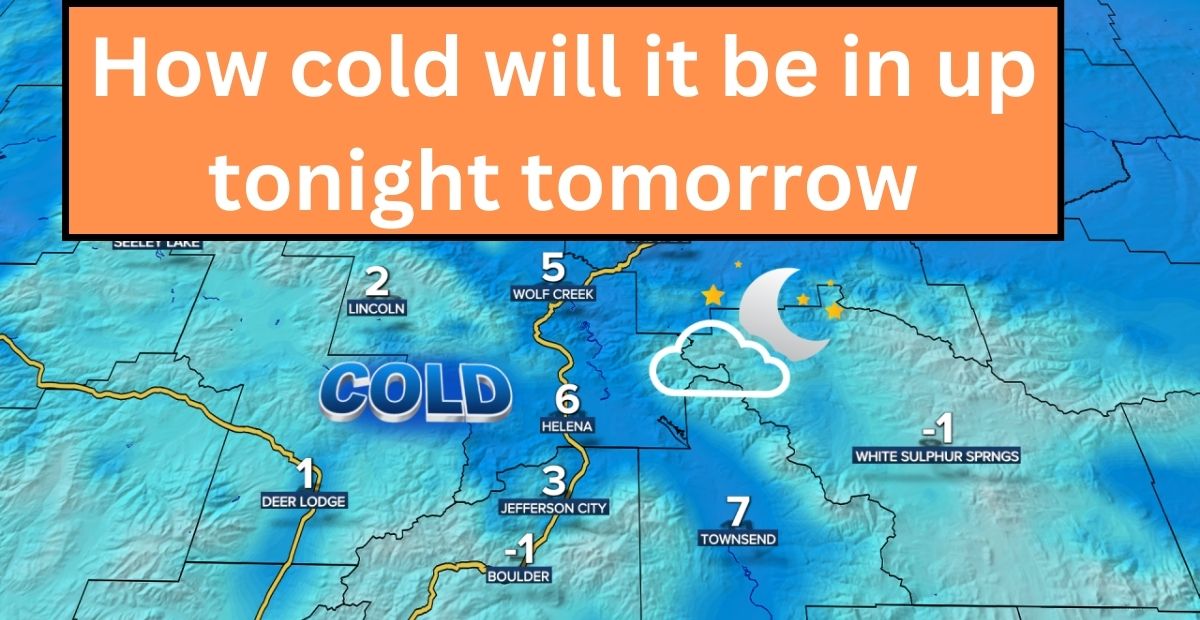 How cold will it be in up tonight tomorrow