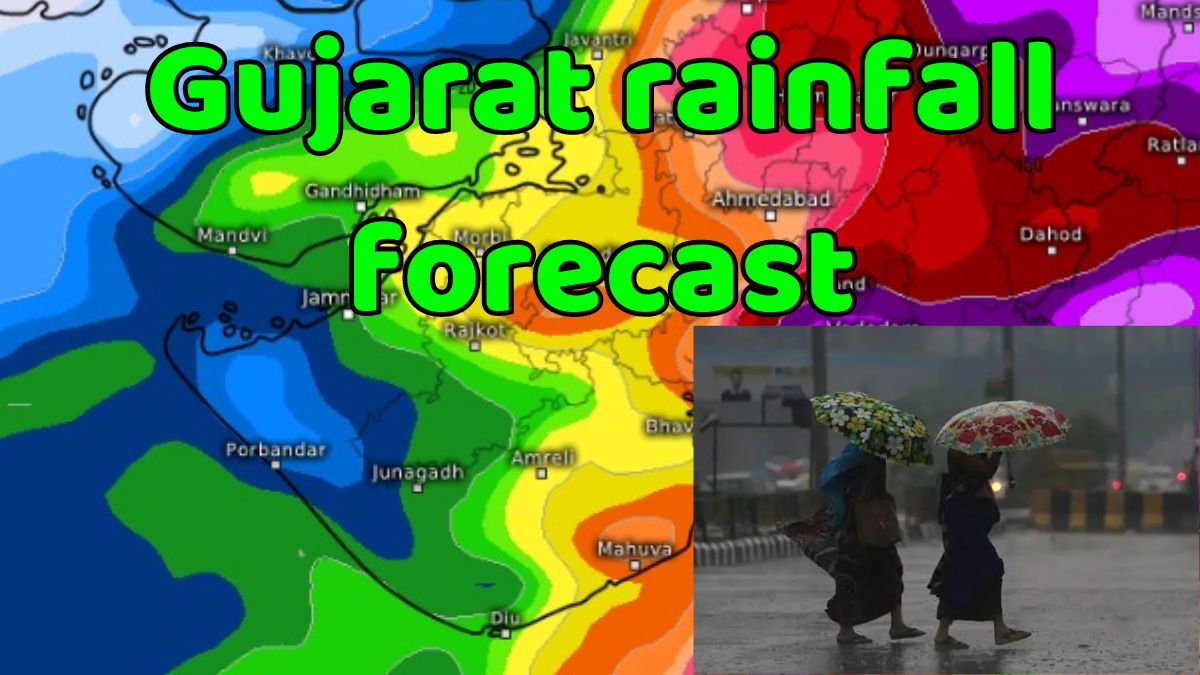 Gujarat rainfall forecast